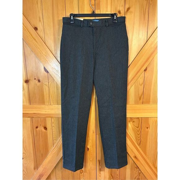 Dockers Women Favorite Fit Career Pants Size 12 Long Charcoal nwt (8103) - Picture 1 of 7